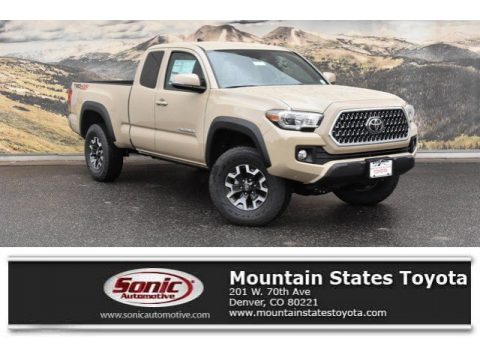 Quicksand Toyota Tacoma TRD Sport Access Cab 4x4.  Click to enlarge.