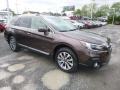 Front 3/4 View of 2019 Subaru Outback 2.5i Touring #1