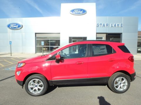 Race Red Ford EcoSport SE 4WD.  Click to enlarge.