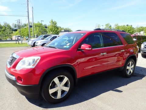 Crystal Red Tintcoat GMC Acadia SLT AWD.  Click to enlarge.