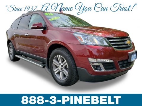 Siren Red Tintcoat Chevrolet Traverse LT.  Click to enlarge.