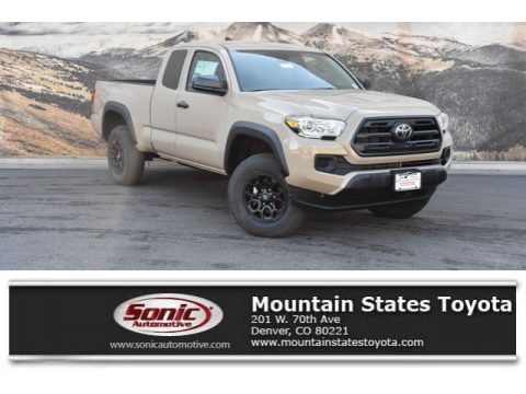 Quicksand Toyota Tacoma SR Access Cab 4x4.  Click to enlarge.