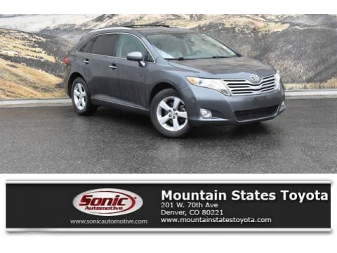 Magnetic Gray Metallic Toyota Venza V6 AWD.  Click to enlarge.