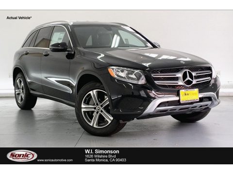 Black Mercedes-Benz GLC 300.  Click to enlarge.