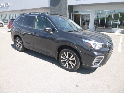 Dark Gray Metallic Subaru Forester 2.5i Limited.  Click to enlarge.