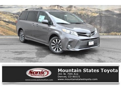 Predawn Gray Mica Toyota Sienna XLE AWD.  Click to enlarge.