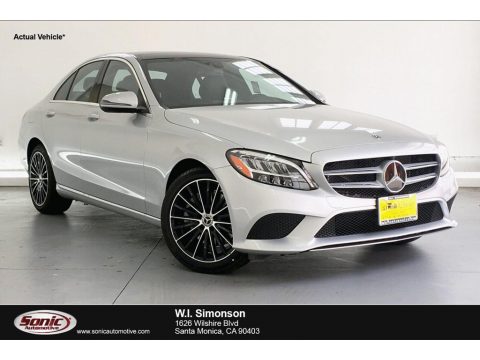 Iridium Silver Metallic Mercedes-Benz C 300 Sedan.  Click to enlarge.