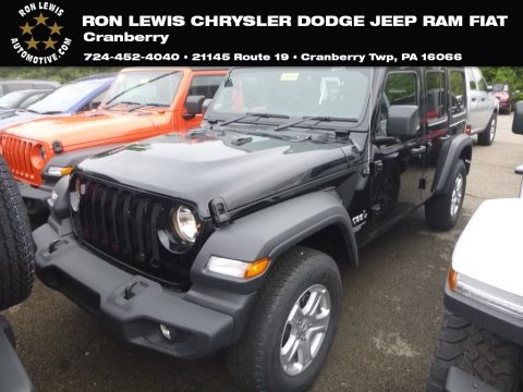 Black Jeep Wrangler Unlimited Sport 4x4. Click to enlarge. Black Jeep Wrangler Unlimited Sport 4x4. Click to enlarge.