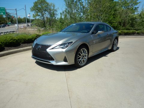 Atomic Silver Lexus RC 300 AWD.  Click to enlarge.