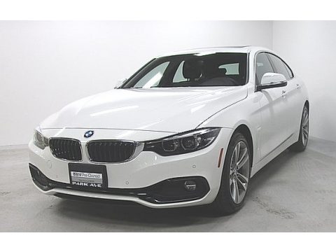 Alpine White BMW 4 Series 430i xDrive Gran Coupe.  Click to enlarge.