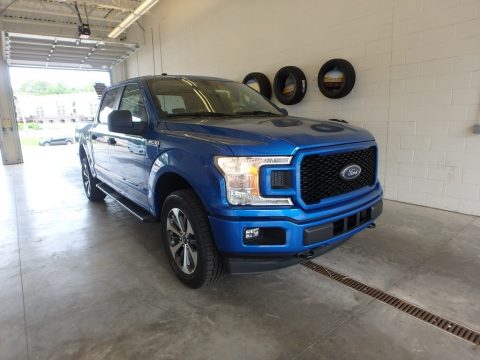 Velocity Blue Ford F150 STX SuperCrew 4x4.  Click to enlarge.