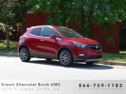 Winterberry Red Metallic Buick Encore Sport Touring.  Click to enlarge.