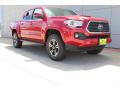 Front 3/4 View of 2019 Toyota Tacoma TRD Sport Double Cab #2