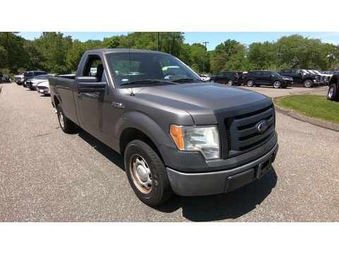 Sterling Grey Metallic Ford F150 XL Regular Cab.  Click to enlarge.