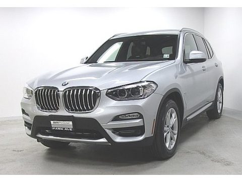 Glacier Silver Metallic BMW X3 xDrive30i.  Click to enlarge.