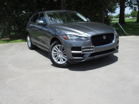 Ammonite Grey Jaguar F-PACE 35t AWD Prestige.  Click to enlarge.