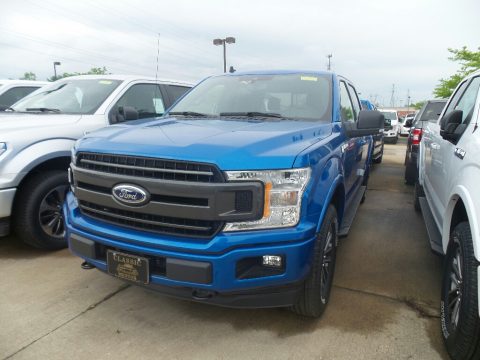 Velocity Blue Ford F150 XLT SuperCrew 4x4.  Click to enlarge.