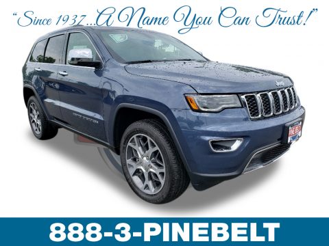 Slate Blue Pearl Jeep Grand Cherokee Limited 4x4.  Click to enlarge.