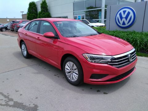 Tornado Red Volkswagen Jetta S.  Click to enlarge.