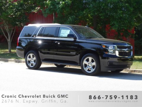 Black Chevrolet Tahoe LT.  Click to enlarge.