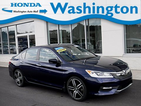 Obsidian Blue Pearl Honda Accord Sport Sedan. Click to enlarge. Obsidian Blue Pearl Honda Accord Sport Sedan. Click to enlarge.