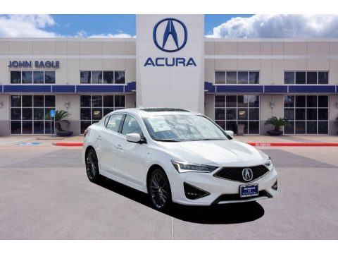 Platinum White Pearl Acura ILX A-Spec.  Click to enlarge.