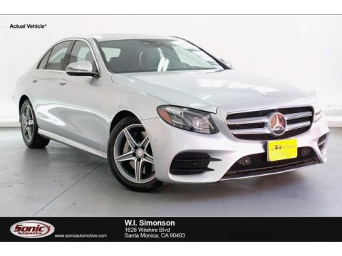 Iridium Silver Metallic Mercedes-Benz E 300 Sedan.  Click to enlarge.