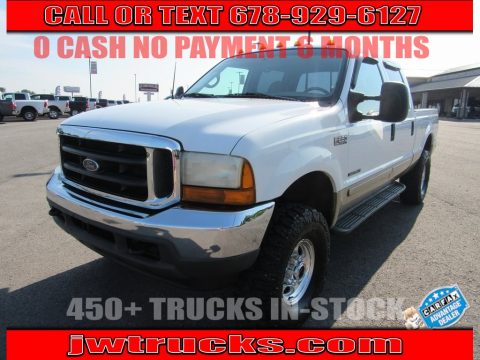 Oxford White Ford F250 Super Duty Lariat Super Crew 4x4.  Click to enlarge.