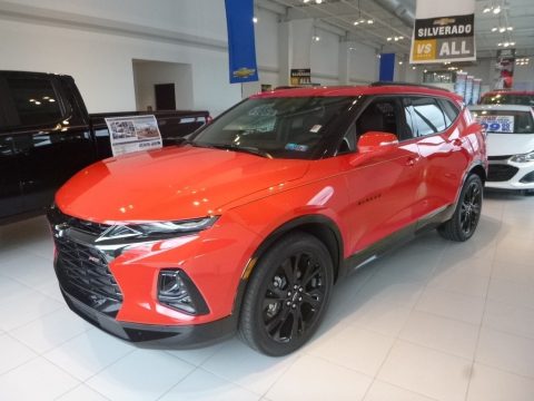 Red Hot Chevrolet Blazer RS AWD.  Click to enlarge.