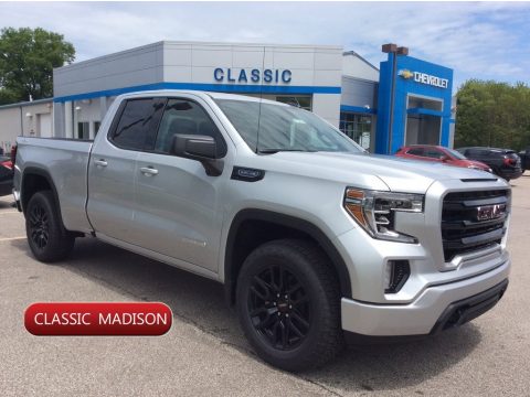 Quicksilver Metallic GMC Sierra 1500 Elevation Double Cab 4WD.  Click to enlarge.