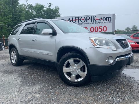 Liquid Silver Metallic GMC Acadia SLT.  Click to enlarge.