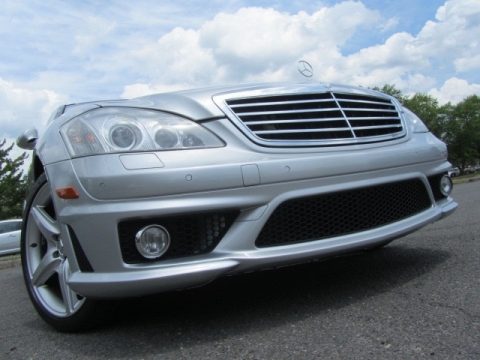 Iridium Silver Metallic Mercedes-Benz S 63 AMG Sedan.  Click to enlarge.