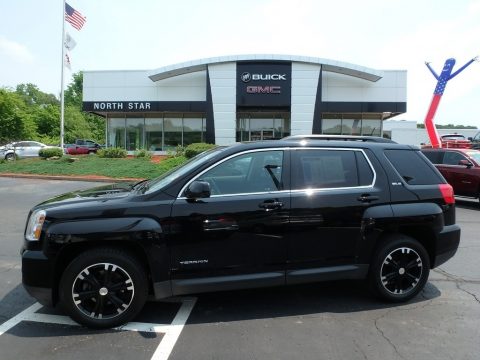 Onyx Black GMC Terrain SLE AWD.  Click to enlarge.