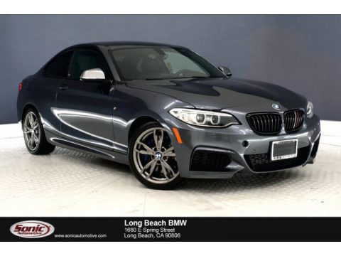 Mineral Grey Metallic BMW M235i Coupe.  Click to enlarge.