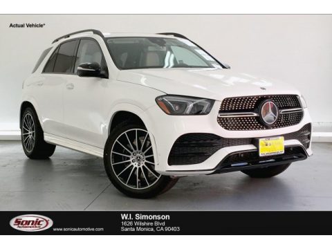 Polar White Mercedes-Benz GLE 350 4Matic.  Click to enlarge.