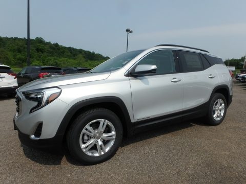 Quicksilver Metallic GMC Terrain SLE AWD.  Click to enlarge.