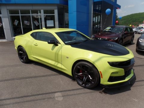 Shock (Light Green) Chevrolet Camaro SS Coupe.  Click to enlarge.