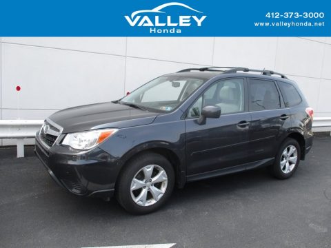 Crystal Black Silica Subaru Forester 2.5i Premium.  Click to enlarge.