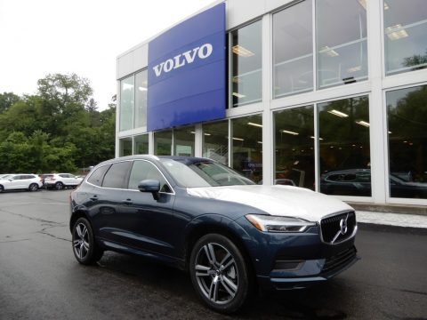 Denim Blue Metallic Volvo XC60 T6 AWD Momentum.  Click to enlarge.