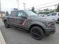 Front 3/4 View of 2019 Ford F150 Lariat Sport SuperCrew 4x4 #3
