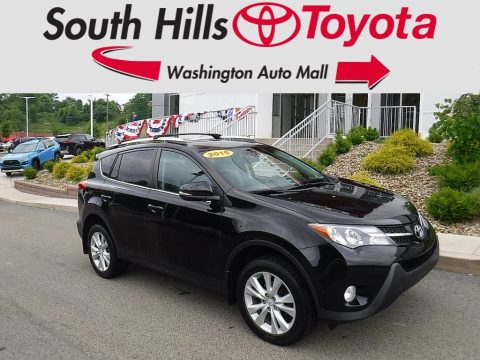 Black Toyota RAV4 Limited AWD.  Click to enlarge.