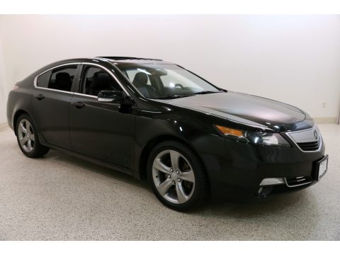 Crystal Black Pearl Acura TL 3.7 SH-AWD Technology.  Click to enlarge.