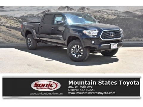 Midnight Black Metallic Toyota Tacoma TRD Off-Road Double Cab 4x4. Click to enlarge. Midnight Black Metallic Toyota Tacoma TRD Off-Road Double Cab 4x4. Click to enlarge.
