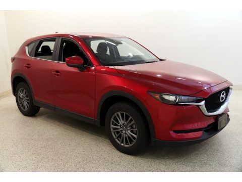 Soul Red Crystal Metallic Mazda CX-5 Sport AWD.  Click to enlarge.