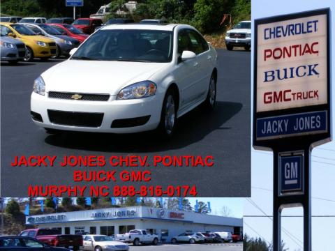 White Chevrolet Impala SS.  Click to enlarge.