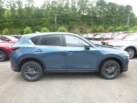 Eternal Blue Mica Mazda CX-5 Touring AWD.  Click to enlarge.
