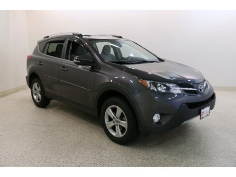 Magnetic Gray Metallic Toyota RAV4 XLE. Click to enlarge. Magnetic Gray Metallic Toyota RAV4 XLE. Click to enlarge.