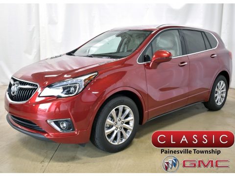 Chili Red Metallic Buick Envision Essence.  Click to enlarge.