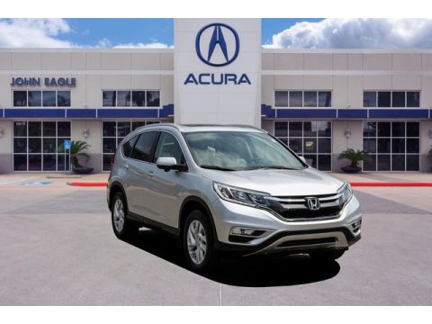 Alabaster Silver Metallic Honda CR-V EX-L.  Click to enlarge.