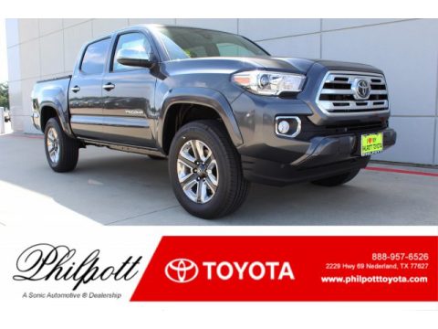 Magnetic Gray Metallic Toyota Tacoma Limited Double Cab.  Click to enlarge.
